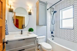 Shower heads conserving water with smart features