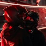 Bike helmets lighting up for nighttime safety